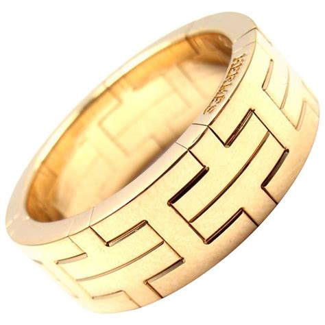 hermes gold wedding bands